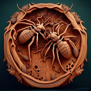 3D модель Myrmica displicentia (STL)